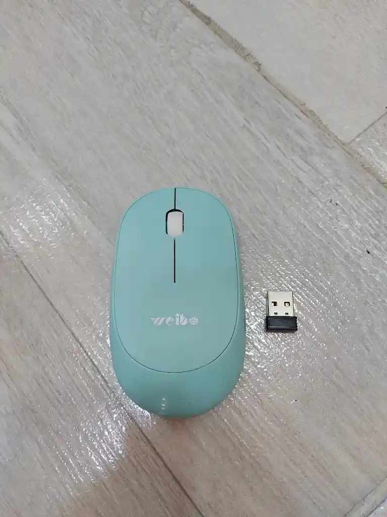 Mouse Inalámbrico Celeste Aesthetic Weibo