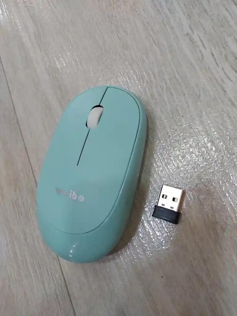 Mouse Inalámbrico Celeste Aesthetic Weibo