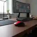 Mouse Inalámbrico Pequeño Genius Color Negro Con Rojo