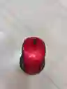 Mouse Inalámbrico Pequeño Genius Color Negro Con Rojo