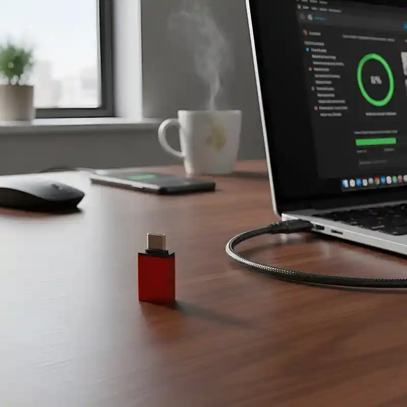 Adaptador Otg Usb A Tipo C