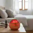 Humidificador Estilo Leña Con Luces Aromatizador