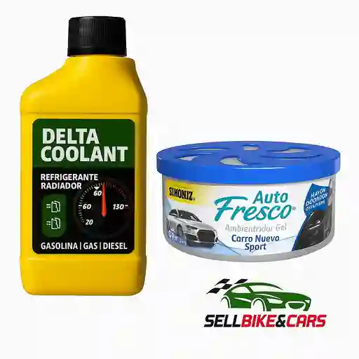 Gratis Ambientador + Refrigerante Verde L