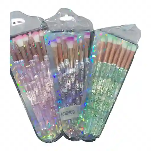 Brochas Por Siete Unidades Escarchadas