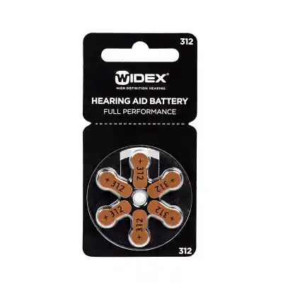 5 Blíster Pila N°312 Widex