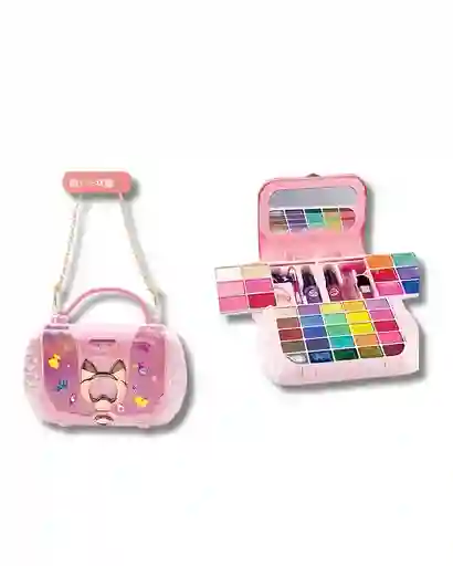Set De Maquillaje Infantil En Forma De Bolso