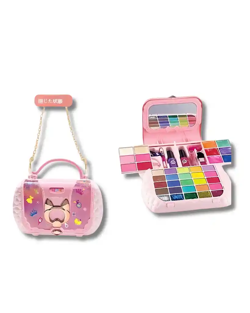 Set De Maquillaje Infantil En Forma De Bolso