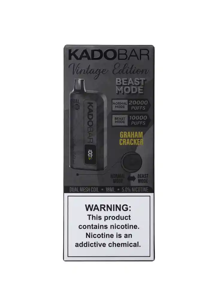 Kadobar Graham Cracker 20.000puff