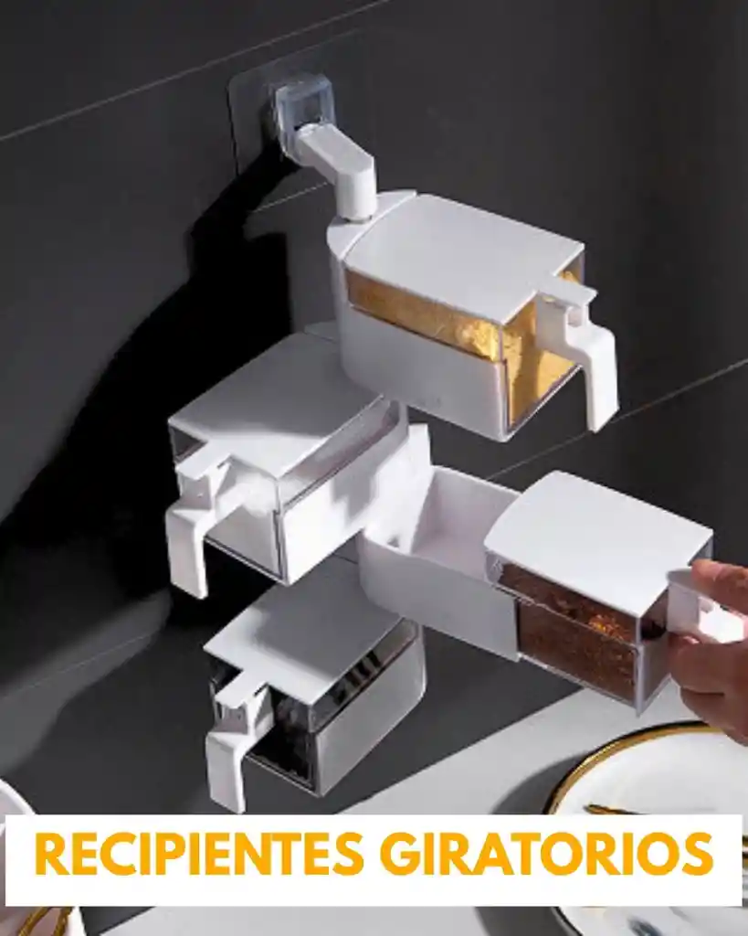 Condimentero Organizador De Especias 4 En 1