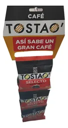 Café Tostao Selecto Intenso Tira 40 G X 6 Und