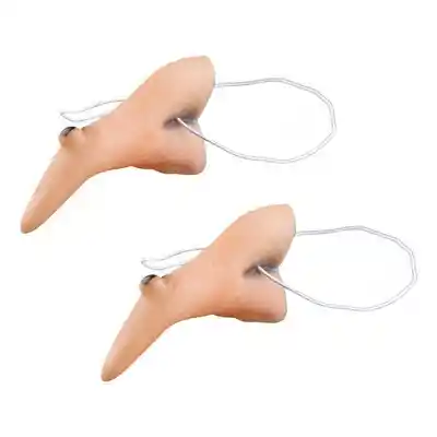 Nariz De Bruja Con Verruga – Accesorio Para Disfraz 🎃