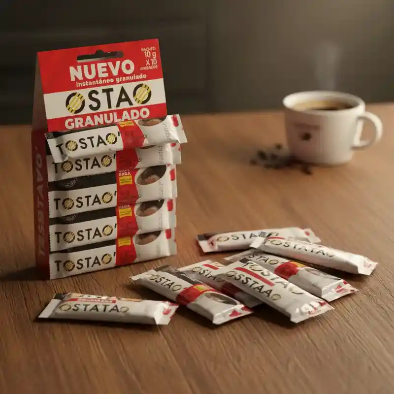 Café Tostao Granulado 10g X 10 Und