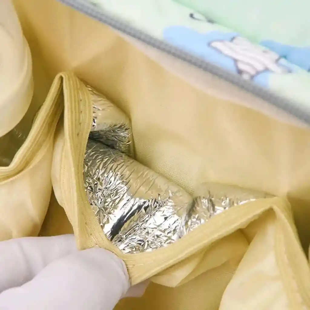 Pañalera Moderna Impermeable Con Bolsillos Termicos