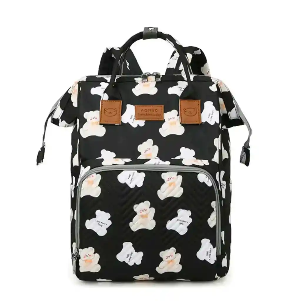 Pañalera Moderna Impermeable Con Bolsillos Termicos