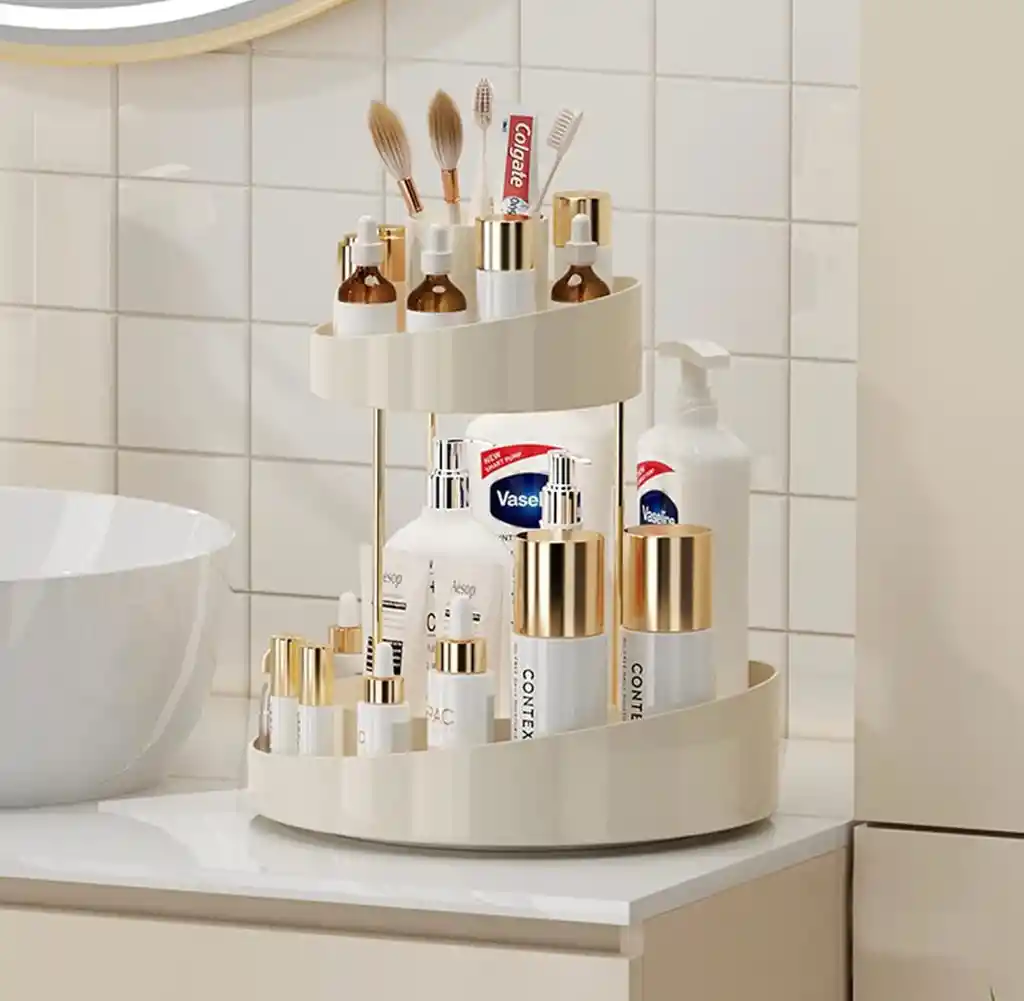 Organizador De Maquillaje Y Cosméticos Giratorio 360’