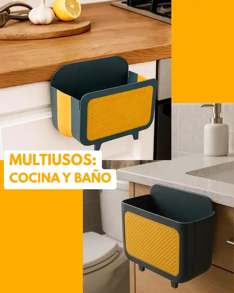 Caneca Plegable Multiusos Portátil Para Cocina Y Hogar