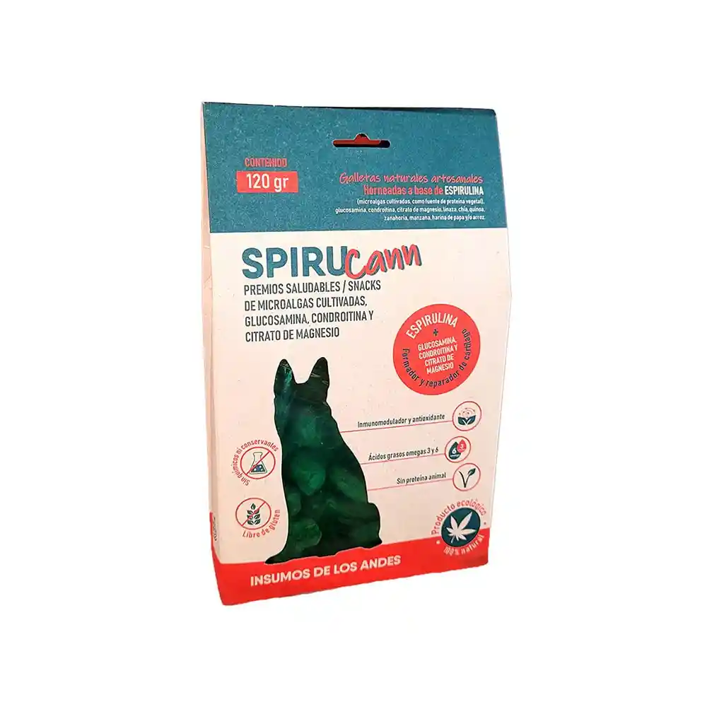 Spirucann Snack X 120 Grs / Snack Perros