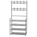 Organizador Multifuncional Rack Zapatero Perchero
