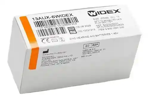 Caja Pila N°13 Widex