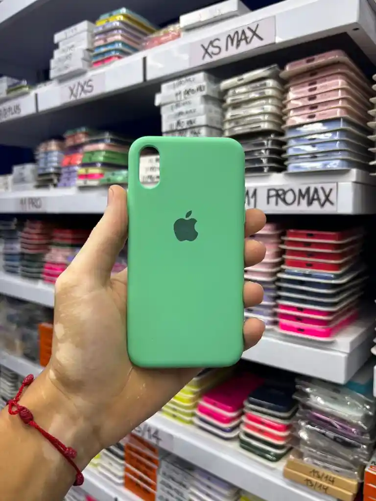 Iphone X / Xs | Color Aguamarina | Silicone Case | Rigido | Carcasa Protectora | Antihumedad