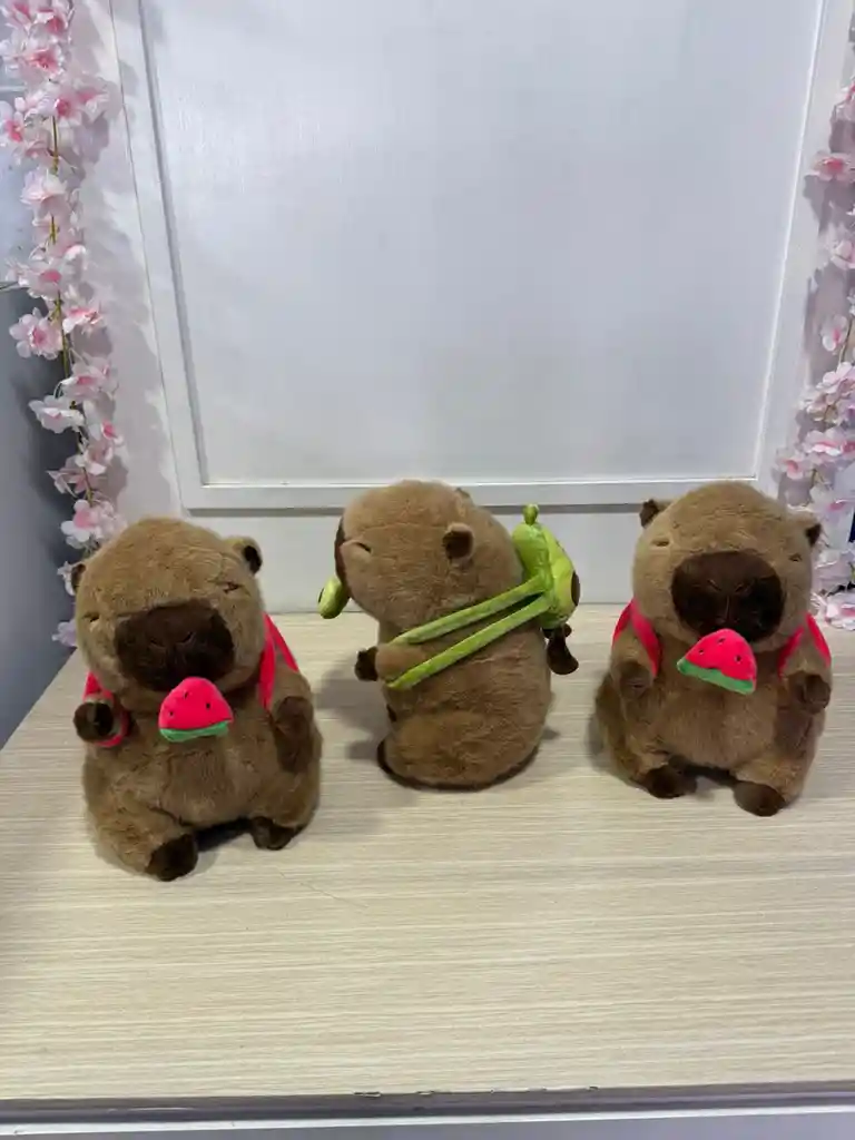 Capibara Con Frutica 25 Cm