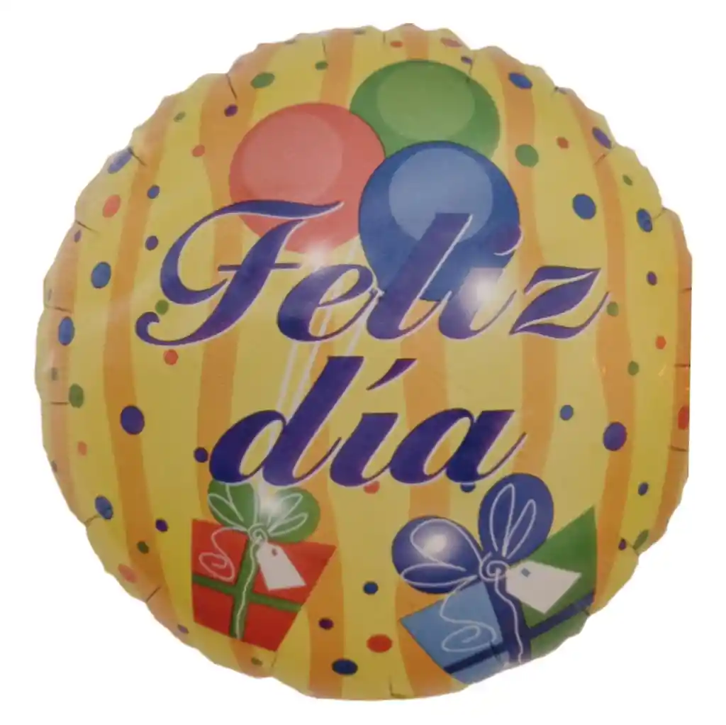 Globo Metalizado Feliz Dia