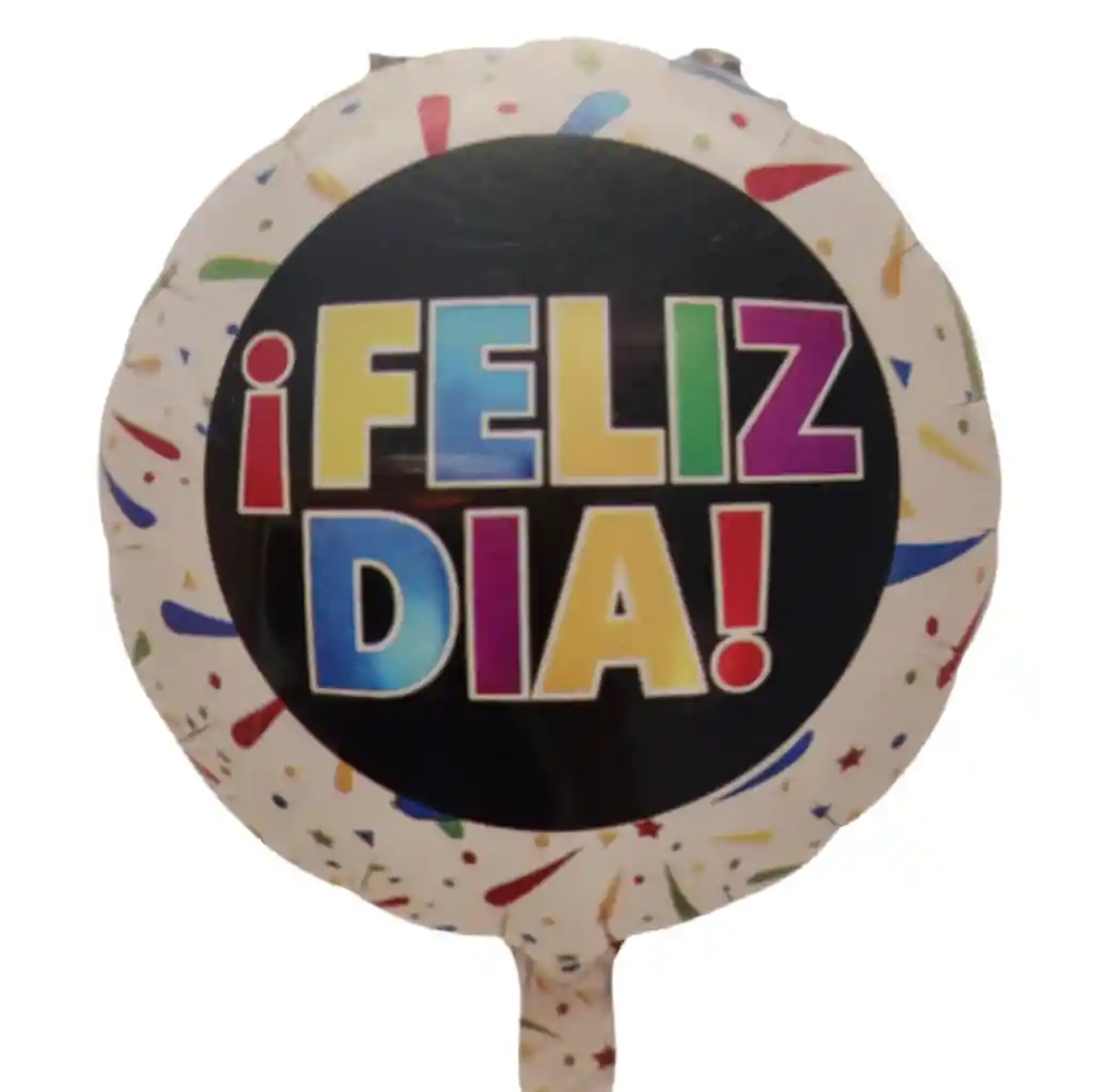 Globo Metalizado Feliz Dia