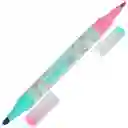 Resaltadores Doble Punta X6 Color Lanying