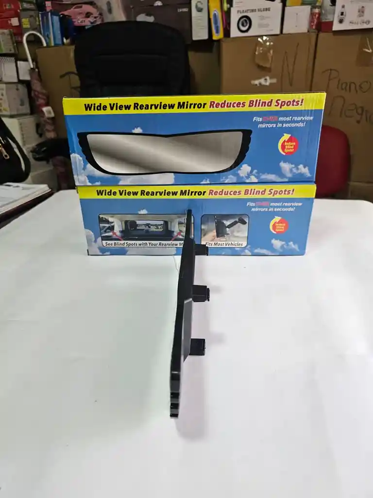 Nuevo Espejo Retrovisor Gran Angular 160 Grados Reduce Los Puntos Ciegos Instalación Muy Fácil