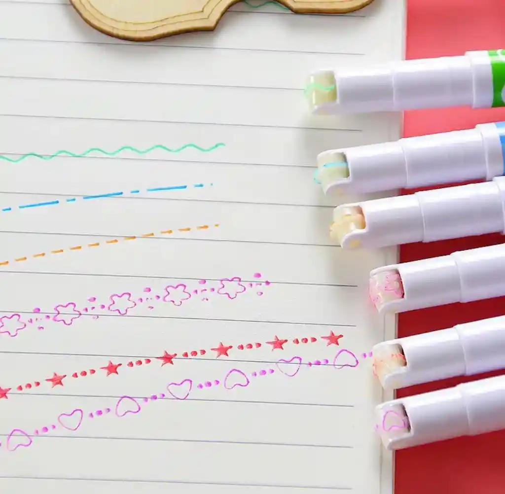 Pack Marcadores De Figuras (6 Unidades)