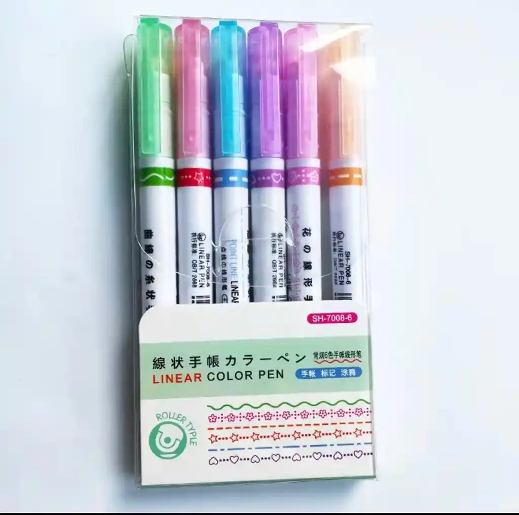 Pack Marcadores De Figuras (6 Unidades)