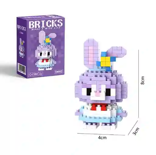 Lego Mini Figura Coneja Morada