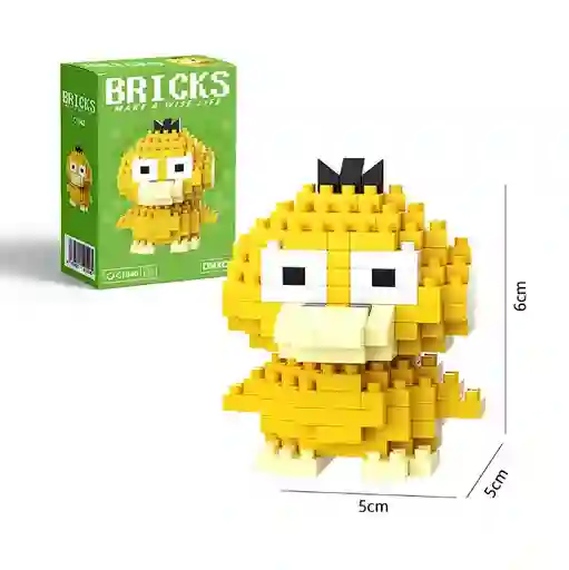 Lego Mini Figura Pokemon Psciduck