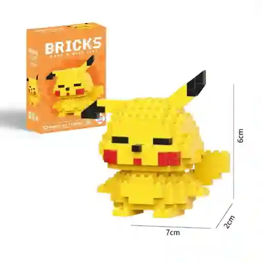 Lego Mini Figura Pokemon Pikachu