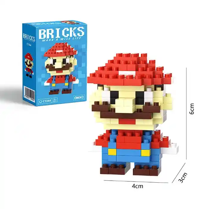 Lego Mini Figura Mario