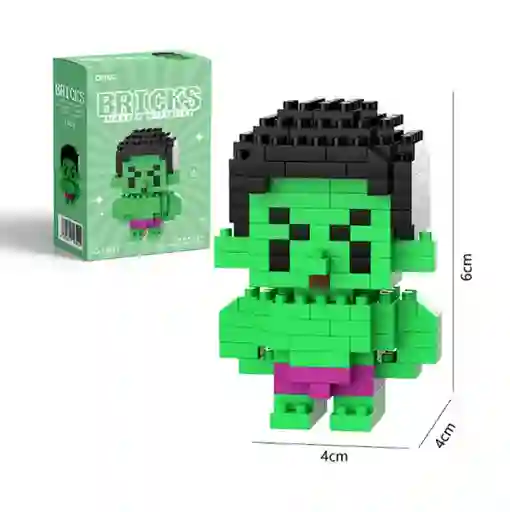 Lego Mini Figura Hulk