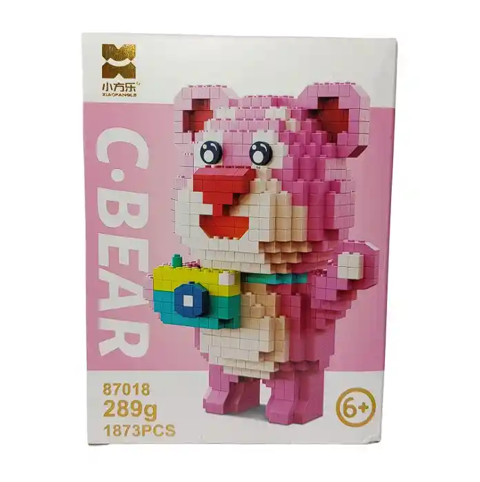 Lego Figura Oso Fotografo