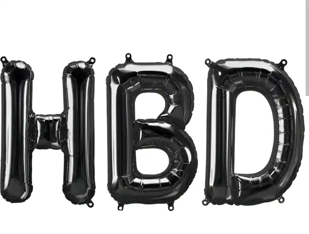 Globo Metalizado Hbd