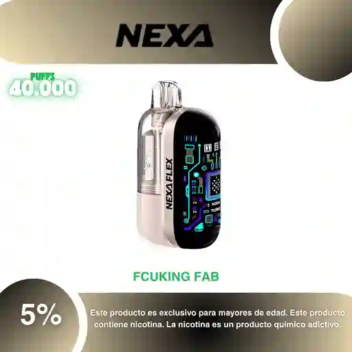 Vape Nexa Flex 40.000 Pufs, Fcuking Fab 5%