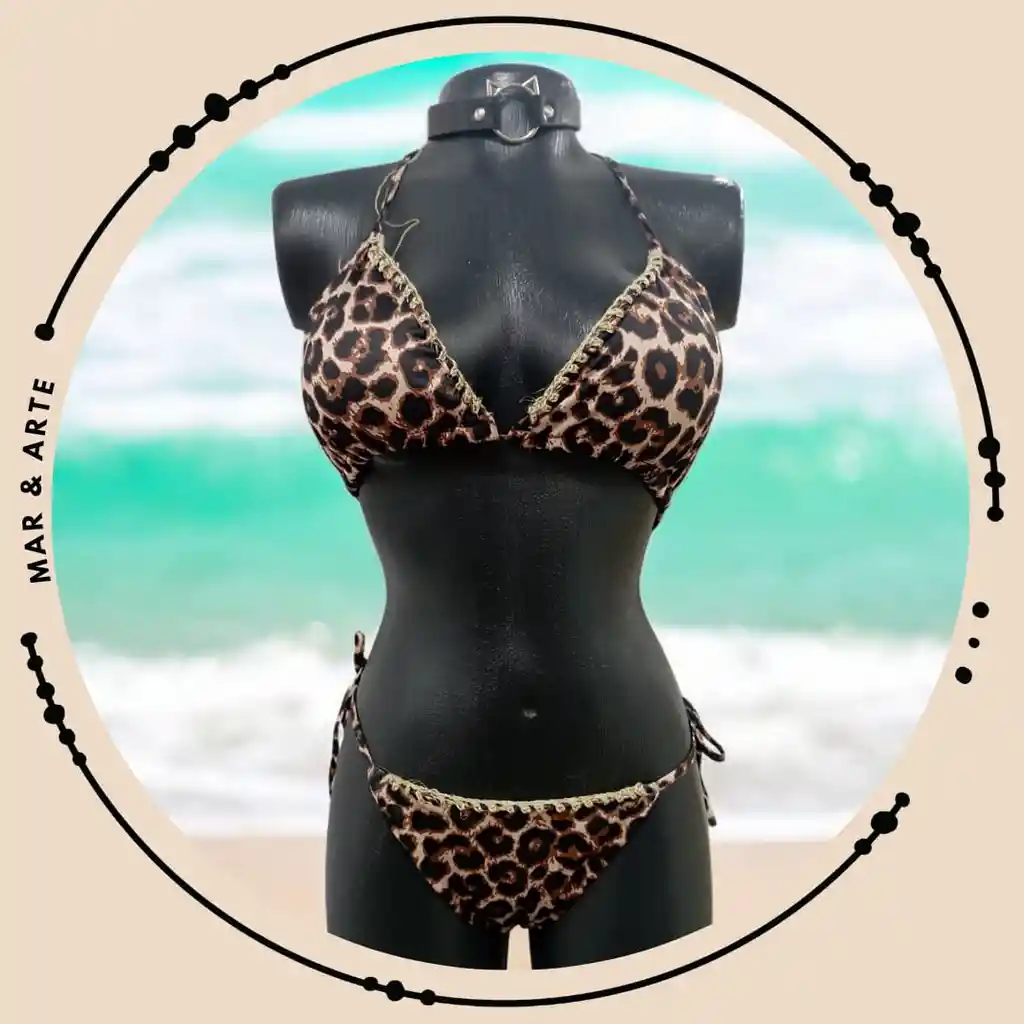 Traje De Baño Animal Print