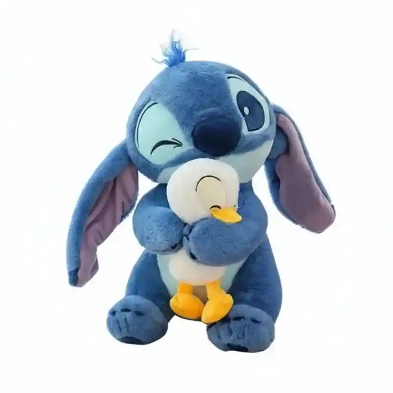 Peluche Stitch Con Cobija Estampada