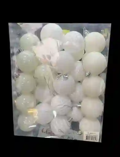 Bolas De Navidad 6 Cm X 40 Unidades Bolas Navideñas Decoracion Navideña