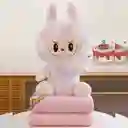 Peluche Labubu Con Cobija