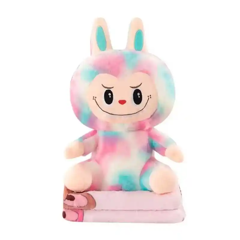 Peluche Labubu Con Cobija