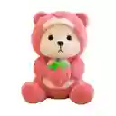 Peluche Oso En Pijama Con Cobija
