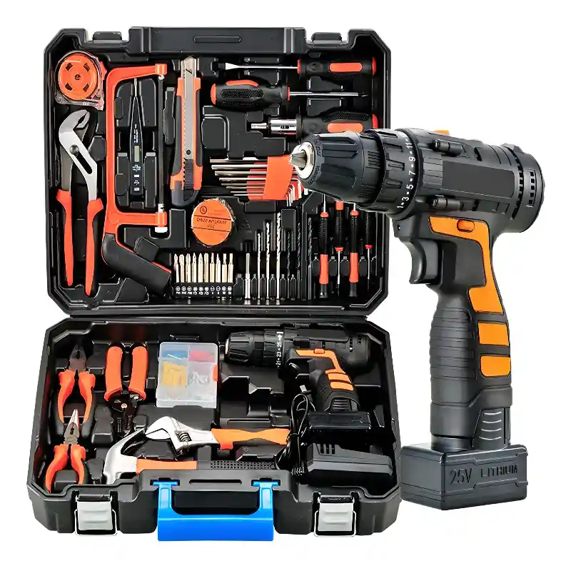 Kit Taladro + Kit De Herramientas