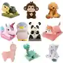 Peluche Animales Con Cobija