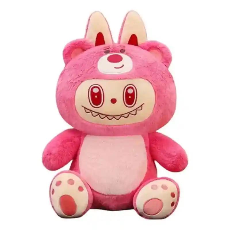 Peluche Labubu Con Disfraz Con Cobija