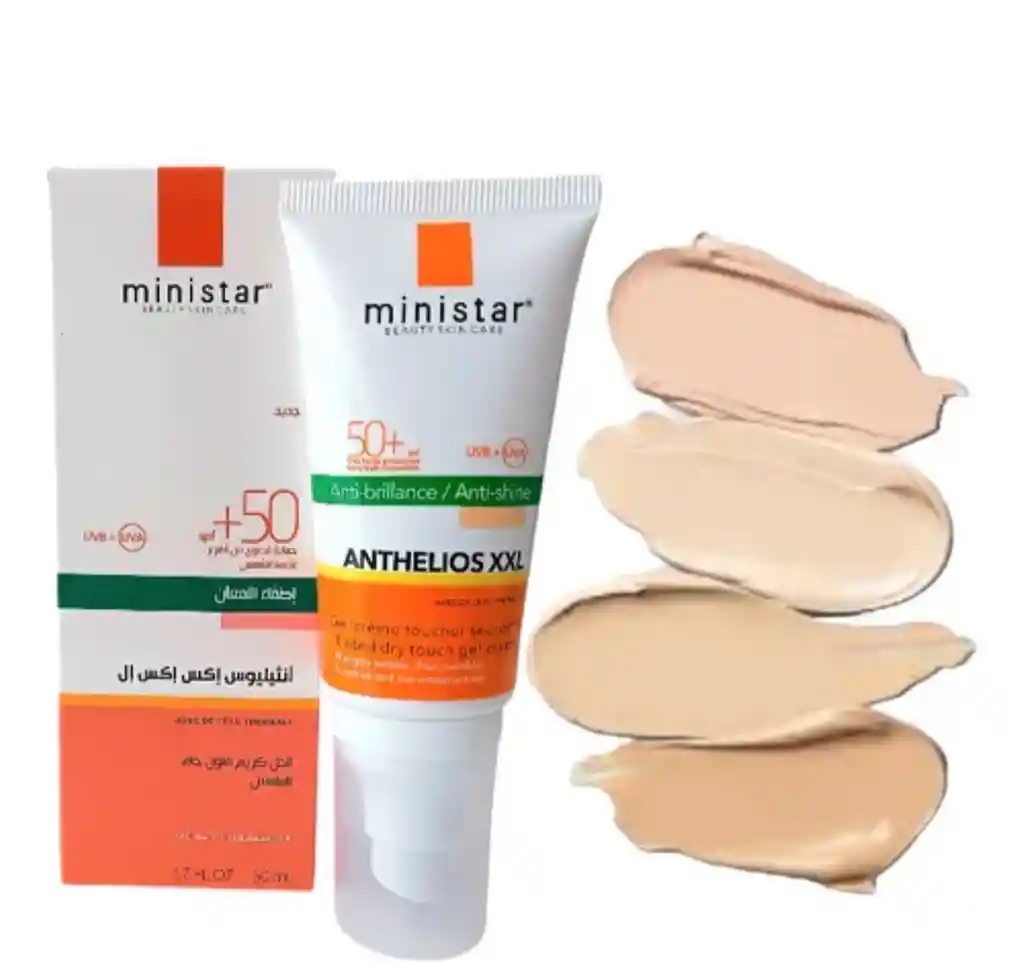 Protector Solar Tipo Anthelios Con Color