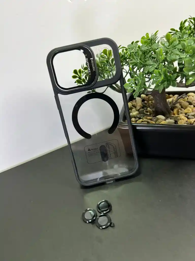 Forro Iphone 17 Pro Max Magsafe + Protector De Camara